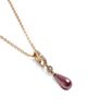 Valentino Garavani Women's VLogo Signature Necklace in Metal, Swarovski Crystals and Glass Drops - 2