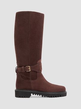 Valentino Garavani Women's VLogo Signature Split Leather 40MM Boots