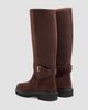 Valentino Garavani Women's VLogo Signature Split Leather 40MM Boots - 3