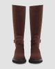 Valentino Garavani Women's VLogo Signature Split Leather 40MM Boots - 4
