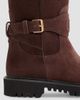Valentino Garavani Women's VLogo Signature Split Leather 40MM Boots - 6