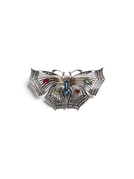 Valentino Garavani Women's Vouloirvoler Crystal-Embellished Metal Brooch