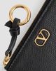Valentino Garavani Women's Zip-Around Charm Card Holder in Grainy Calfskin - 5