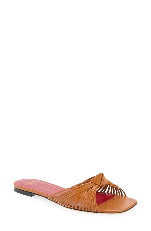 Valentino Valentino Annet Knotted Flat Slide Sandal