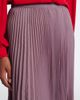 Valentino Valentino Asymmetric plissé georgette midi skirt - 3