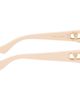 Valentino Valentino Beige Cat-Eye Acetate Sunglasses - 2