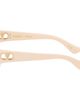 Valentino Valentino Beige Cat-Eye Acetate Sunglasses - 3