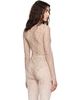 Valentino Valentino Beige Floral Lace Bodysuit - 3
