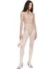 Valentino Valentino Beige Floral Lace Bodysuit - 4