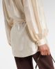Valentino Valentino Belted silk jacquard shirt - 5