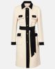 Valentino Valentino Belted wool and cashmere jacket - 1