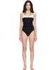 Valentino Valentino Black & White Bow Swimsuit - 1