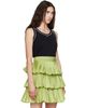 Valentino Valentino Black Cotton Jersey VLogo Tank Top - 2