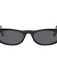 Valentino Valentino Black Geometric Acetate Sunglasses - 1