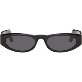 Valentino Valentino Black Geometric Acetate Sunglasses