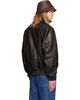 Valentino Valentino Black High Neck Leather Jacket - 3