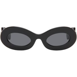 Valentino Valentino Black Nellcôte V Logo Sunglasses
