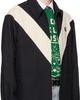 Valentino Valentino Black VLogo Signature Diagonal Wool Jacket - 2