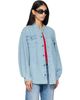Valentino Valentino Blue Cotton Chambray Shirt - 2