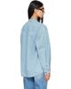 Valentino Valentino Blue Cotton Chambray Shirt - 3
