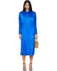 Valentino Valentino Blue Flowerism Sunflowers Jacquard Midi Dress - 1