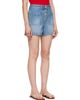 Valentino Valentino Blue Patch Pocket Denim Shorts - 2