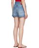 Valentino Valentino Blue Patch Pocket Denim Shorts - 3