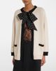 Valentino Valentino Bow-detail cotton-blend cardigan - 2