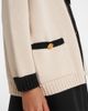 Valentino Valentino Bow-detail cotton-blend cardigan - 4