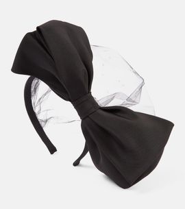 Valentino Valentino Bow-detail embellished headband