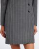 Valentino Valentino Bow-detail pinstripe virgin wool blazer dress - 4