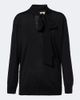 Valentino Valentino Bow-detail wool sweater - 1