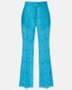 Valentino Valentino Broderie anglaise scalloped cotton straight pants - 1