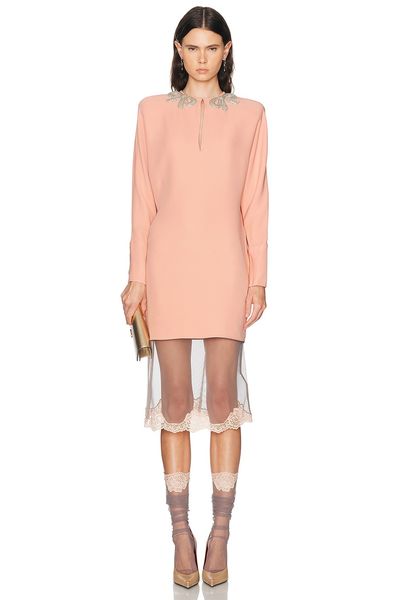 Valentino Valentino Cady Couture Mini Dress
