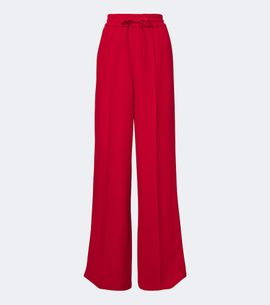 Valentino Valentino Cady Couture wide-leg silk pants
