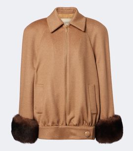 Valentino Valentino Camel blouson jacket