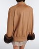 Valentino Valentino Camel blouson jacket - 6