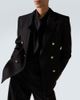 Valentino Valentino Chalk stripe wool and silk blazer - 5