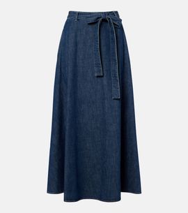 Valentino Valentino Chambray midi skirt