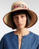 Valentino Valentino Cherryfic straw bucket hat - 5