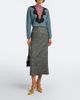 Valentino Valentino Chevron wool-blend bouclé pencil skirt - 2