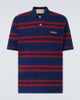 Valentino Valentino Chez Valentino striped cotton polo shirt - 1
