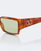 Valentino Valentino Classico VLogo rectangular sunglasses - 2