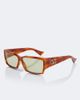 Valentino Valentino Classico VLogo rectangular sunglasses - 4