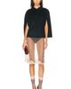Valentino Valentino Compact Drape Cape Jacket - 4