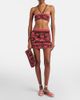 Valentino Valentino Cotton terry jacquard miniskirt - 2