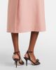 Valentino Valentino Crepe Couture floral-appliqué midi dress - 4