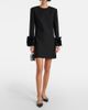 Valentino Valentino Crepe Couture floral-appliqué minidress - 2