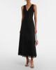 Valentino Valentino Crepe Couture lace-trimmed midi dress - 2