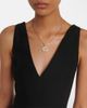 Valentino Valentino Crepe Couture lace-trimmed midi dress - 3